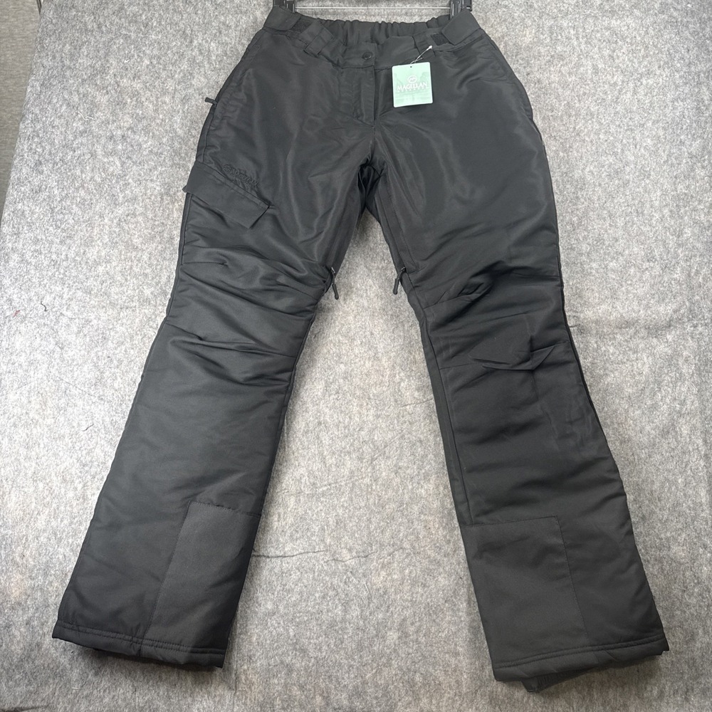 Magellan Outdoors‎ Insulated Women's Mountain Gear Black Ski Pants Sz S